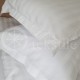 Satin pillowcase (white striped, 2 cm) GIFT